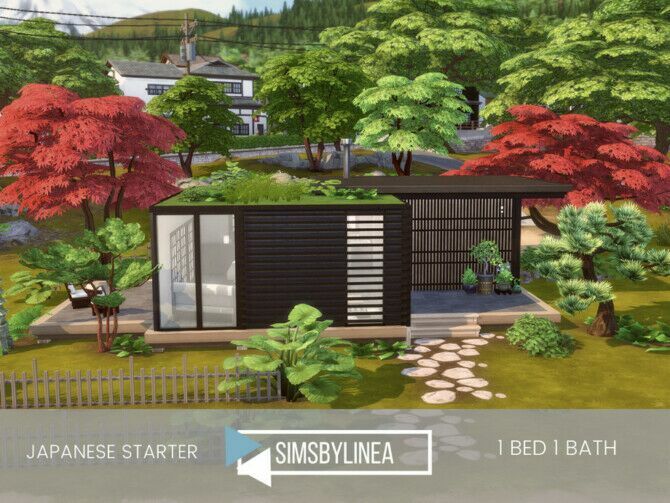Japanese Starter By Simsbylinea 1 Japanese Starter By Simsbylinea Sims 4 CC