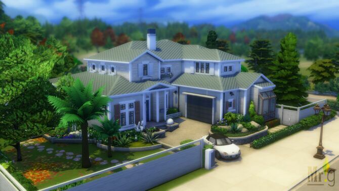 Kamala Large Suburban House At Mister Glucose 1 Kamala Large Suburban House At Mister Glucose Sims 4 CC