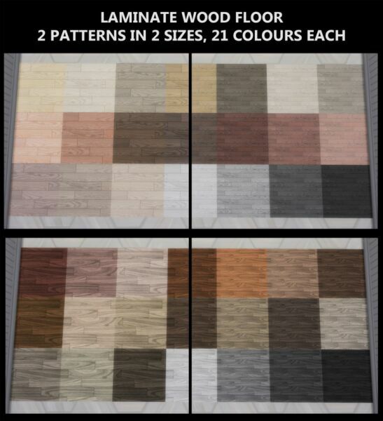 Laminate Wood Floors By Simmiller 1 Laminate Wood Floors By Simmiller Sims 4 CC