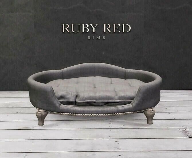 Lord LOU Antoinette PET BED SET At Ruby RED 1 Lord LOU Antoinette PET BED SET At Ruby RED Sims 4 CC