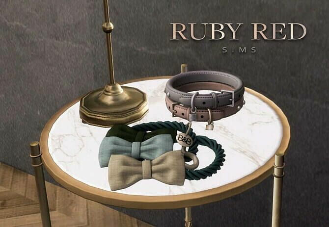 Lord LOU Antoinette PET BED SET At Ruby RED 2 sims 4 cc lord lou antoinette pet bed set at ruby red 2