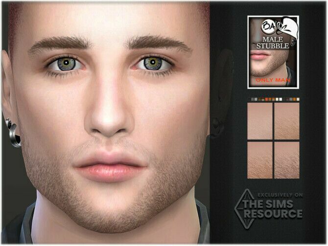 Male Stubble By Bakalia 1 Male Stubble By Bakalia Sims 4 CC
