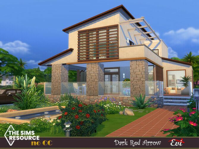 Margo Villa By EVI 1 Margo Villa By EVI Sims 4 CC