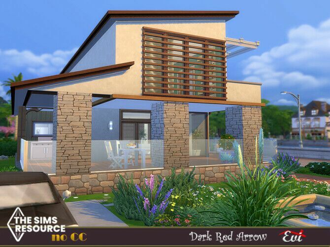Margo Villa By EVI 3 sims 4 cc margo villa by evi 2