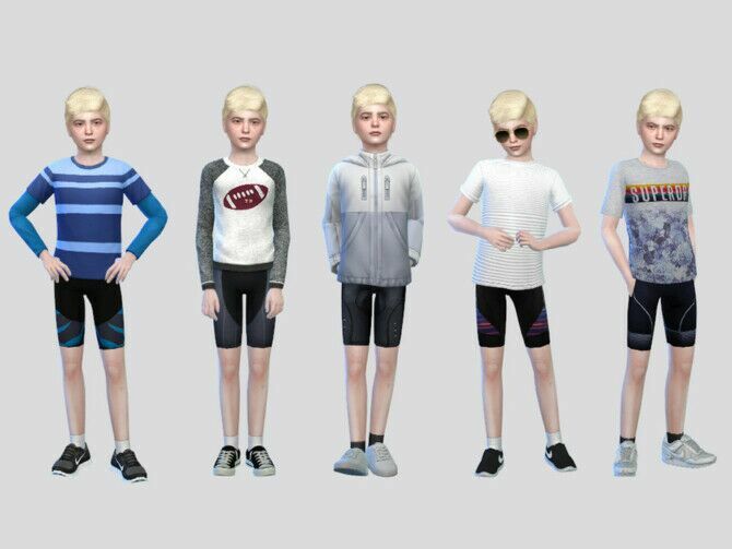 Marks Cycling Shorts Boys By Mclaynesims 1 Marks Cycling Shorts Boys By Mclaynesims Sims 4 CC