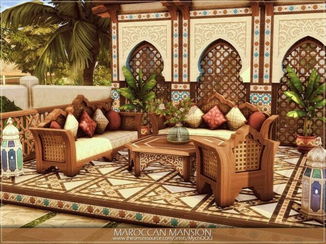 Maroccan Mansion By Mychqqq 3 sims 4 cc maroccan mansion by mychqqq 2