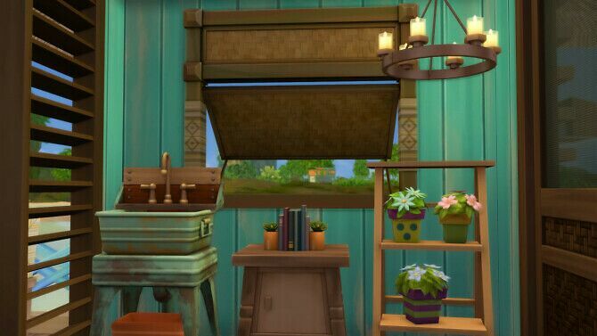 sims 4 cc micro island starter at simkat builds 2