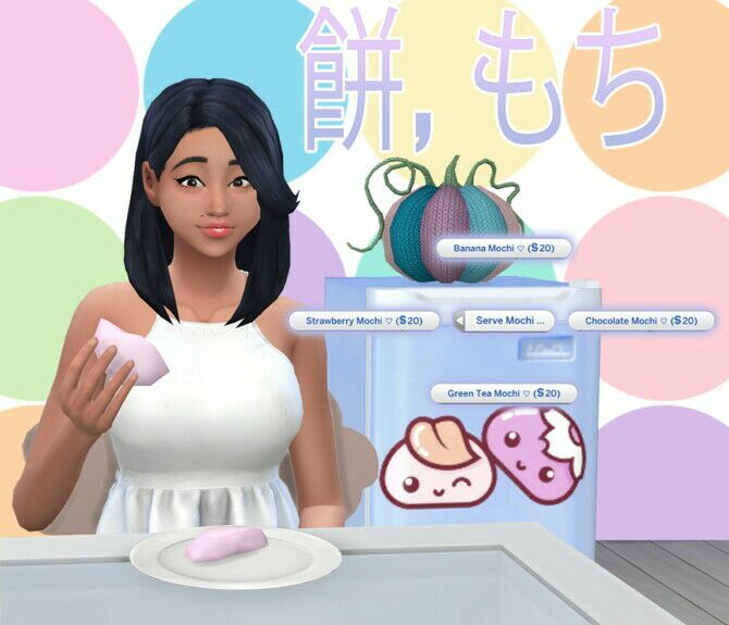 Mochi Fridge At Kawaiistacie 1 Mochi Fridge At Kawaiistacie Sims 4 CC