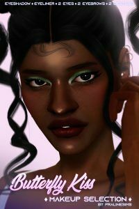 Most Downloaded – Butterfly Makeup Selection By Praline Sims 6 sims 4 cc most downloaded butterfly makeup selection by praline sims 6