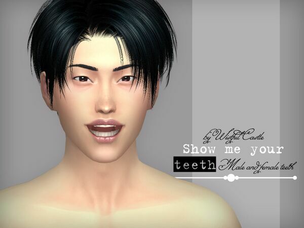 Smyt Teeth SET By Wistfulcastle 4 sims 4 cc most downloaved smyt teeth set by wistfulcastle by tsr 3