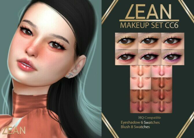 Makeup SET CC 6 By Lean 1 Makeup SET CC 6 By Lean Sims 4 CC