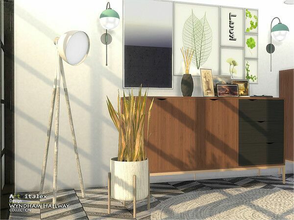 Wyndham Hallway By Artvitalex 2 sims 4 cc must see wyndham hallway by artvitalex by tsr 4