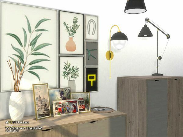 Wyndham Hallway By Artvitalex 3 sims 4 cc must see wyndham hallway by artvitalex by tsr 5