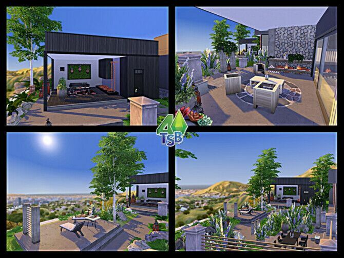 Nosedive Home By Bozena 3 sims 4 cc nosedive home by bozena 3
