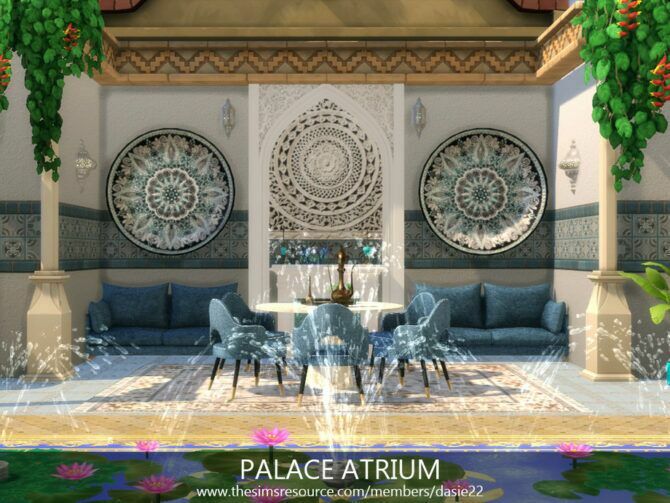 Palace Atrium Room By Dasie2 2 sims 4 cc palace atrium room by dasie2 2