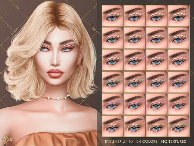 Eyeliner #110 By Jul_Haos 1 Eyeliner #110 By Jul_Haos Sims 4 CC