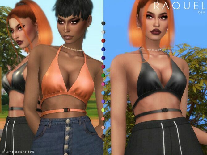 Raquel BRA By Plumbobs N Fries 1 Raquel BRA By Plumbobs N Fries Sims 4 CC