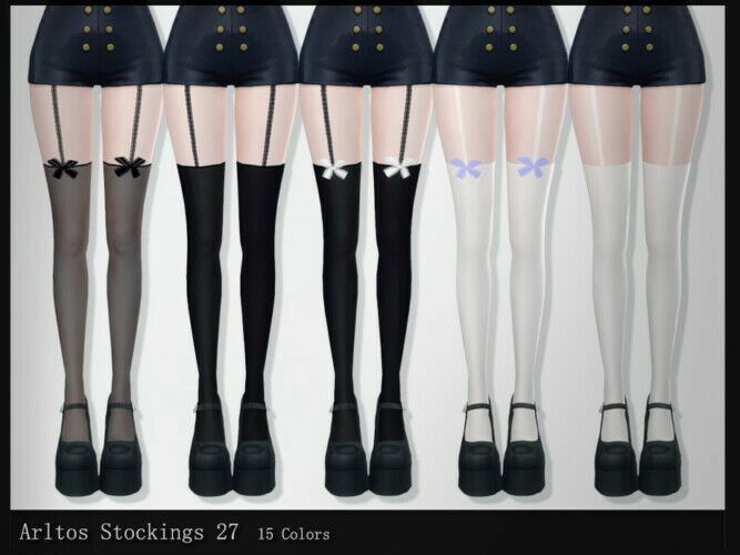 Recentree – Stockings 27 By Arltos 1 Recentree – Stockings 27 By Arltos Sims 4 CC