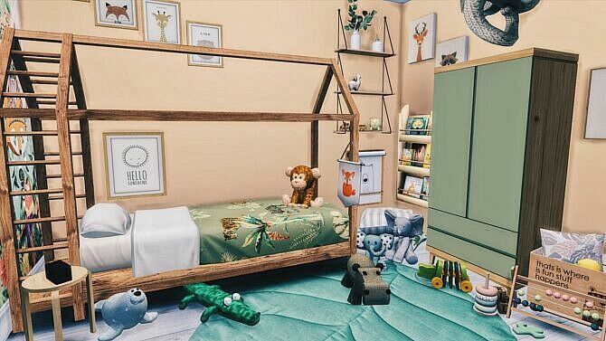 Safari Kidsroom At Modelsims4 2 sims 4 cc safari kidsroom at modelsims4 2