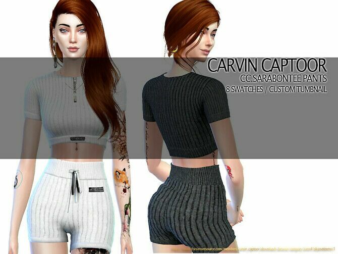 Sara Bontee Pants By Carvin Captoor 1 Sara Bontee Pants By Carvin Captoor Sims 4 CC