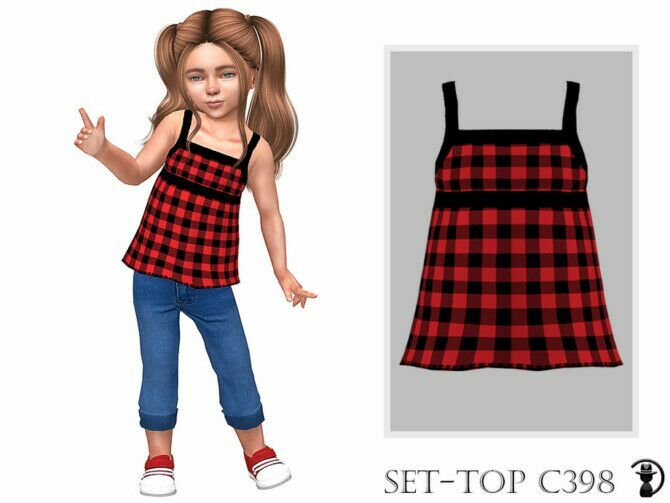 SET TOP C398 By Turksimmer 1 SET TOP C398 By Turksimmer Sims 4 CC