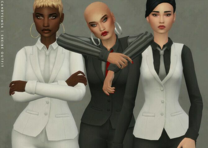 Sheibe Formal Outfit At Candy Sims 4 2 sims 4 cc sheibe formal outfit at candy sims 4 2