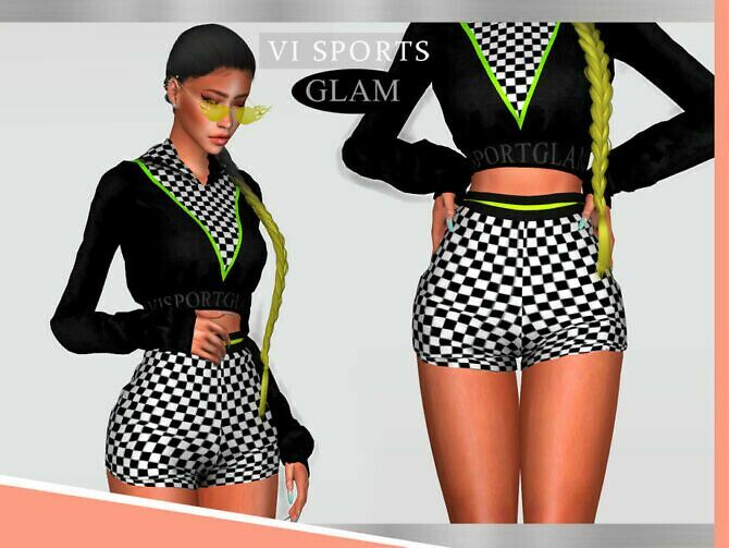 Shorts Sportglam VI – II By VIY Sims 1 Shorts Sportglam VI – II By VIY Sims Sims 4 CC