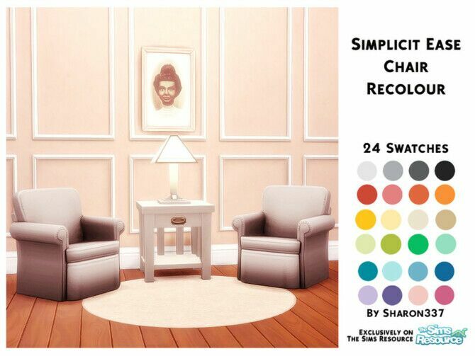 Simplicit Ease Chair Recolour By Sharon337 1 Simplicit Ease Chair Recolour By Sharon337 Sims 4 CC