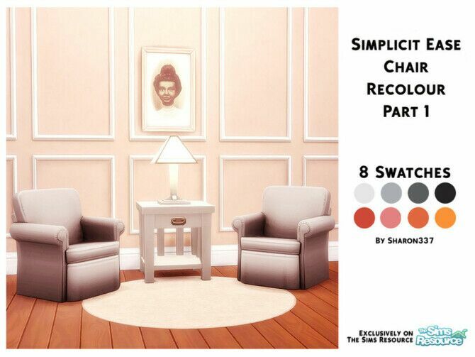 Simplicit Ease Chair Recolour By Sharon337 4 sims 4 cc simplicit ease chair recolour by sharon337 2