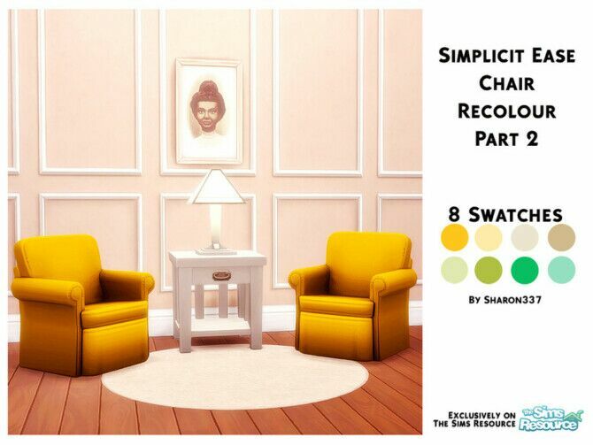 Simplicit Ease Chair Recolour By Sharon337 2 sims 4 cc simplicit ease chair recolour by sharon337 3