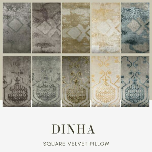 Square Velvet Pillow At Dinha Gamer 2 sims 4 cc square velvet pillow at dinha gamer 2