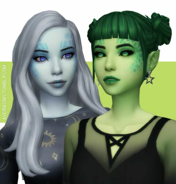 Starry Night Eyes At Aveira Sims 4 1 Starry Night Eyes At Aveira Sims 4 Sims 4 CC