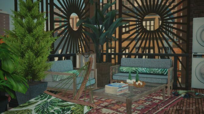 Succulent Apartment At Soulsistersims 2 sims 4 cc succulent apartment at soulsistersims 2
