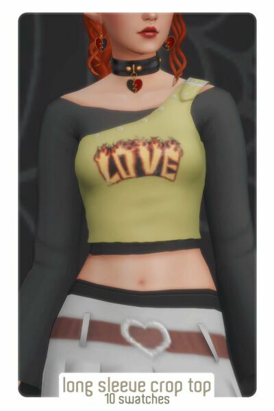 Teenage Dream (4 Items ALL Lods Shadow MAP) By Boonstow 3 sims 4 cc teenage dream 4 items all lods shadow map by boonstow 5