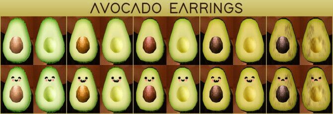 sims 4 cc the avocado collection at praline sims 4