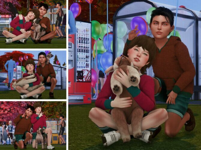 The Best Friends (Posepack) By Couquett 1 The Best Friends (Posepack) By Couquett Sims 4 CC