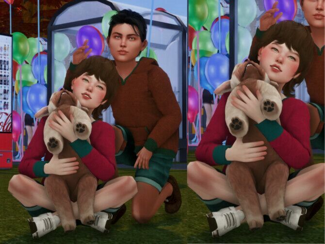 The Best Friends (Posepack) By Couquett 3 sims 4 cc the best friends posepack by couquett 2