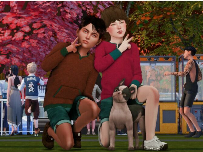 The Best Friends (Posepack) By Couquett 2 sims 4 cc the best friends posepack by couquett 4