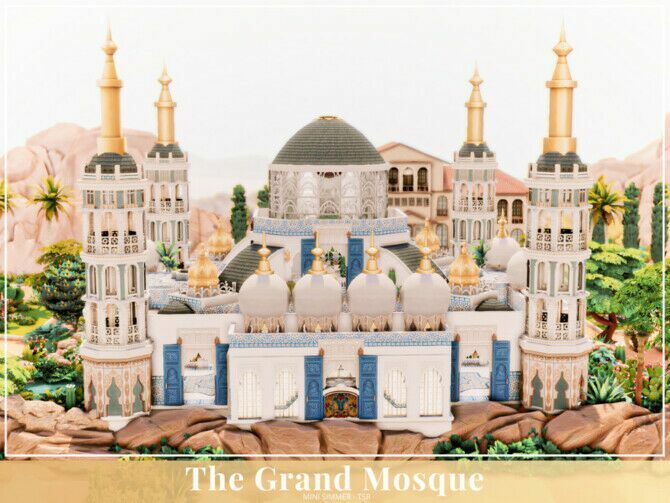 The Grand Mosque By Mini Simmer 4 sims 4 cc the grand mosque by mini simmer 3