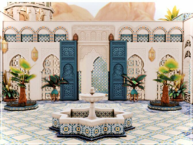 The Grand Mosque By Mini Simmer 2 sims 4 cc the grand mosque by mini simmer 4