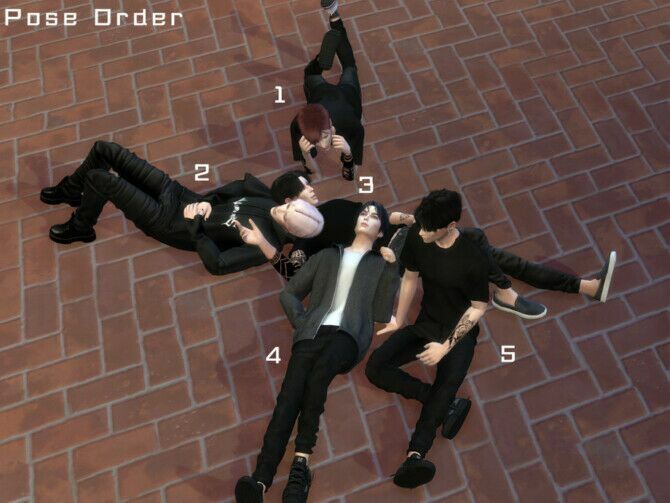 Together (Pose Pack) By Yanisim 2 sims 4 cc together pose pack by yanisim 2