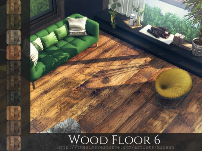 Wood Floor 6 By Rirann 1 Wood Floor 6 By Rirann Sims 4 CC