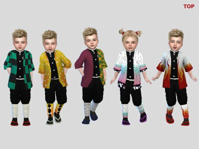 Yaiba TOP Toddler By Mclaynesims 1 Yaiba TOP Toddler By Mclaynesims Sims 4 CC