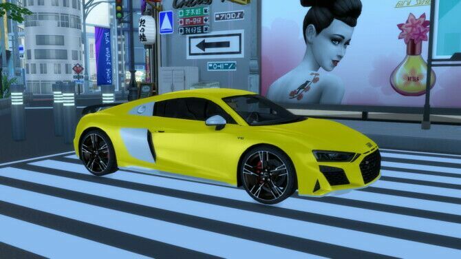 2019 Audi R8 Coupe At Lorysims 3 sims 4 cc 2019 audi r8 coupe at lorysims 2