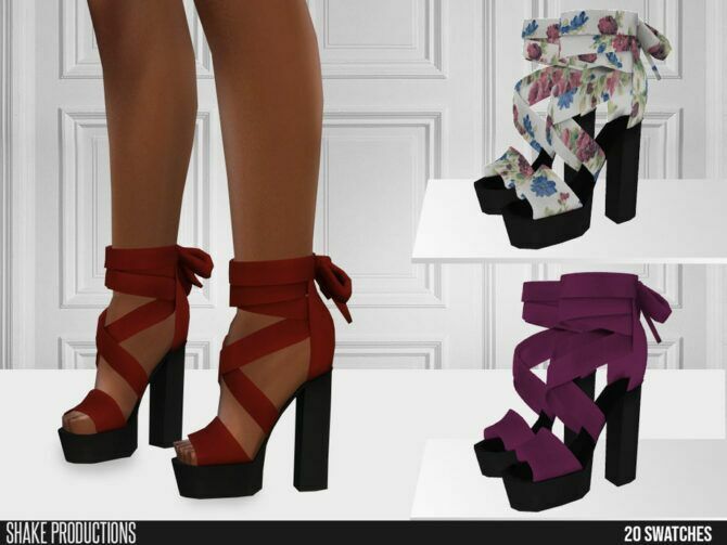 609 High Heels By Shakeproductions 1 609 High Heels By Shakeproductions Sims 4 CC