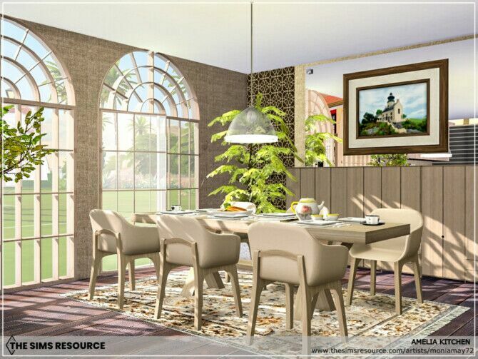 Amelia Kitchen By Moniamay72 3 sims 4 cc amelia kitchen by moniamay72 3