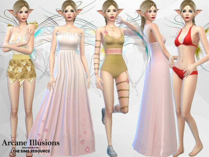 Arcane Illusions – Elida JOY By Divaka45 3 sims 4 cc arcane illusions elida joy by divaka45 2