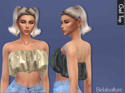 Belaloallure Gail TOP By Belal1997 Sims 4 CC