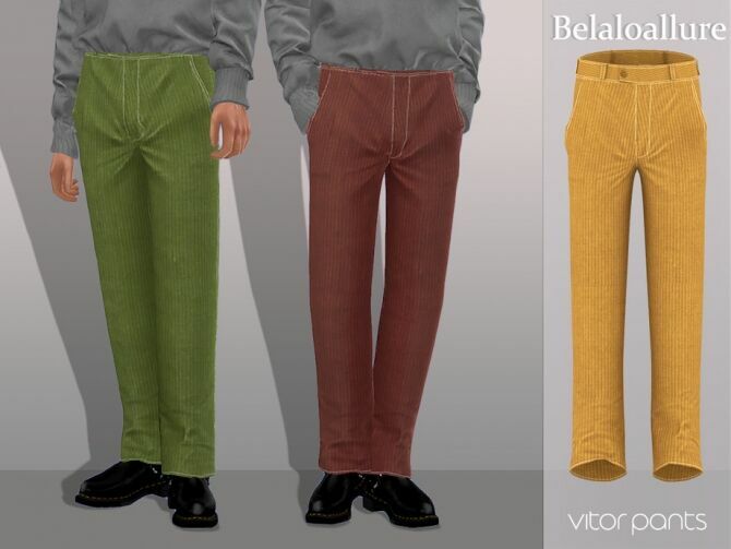Belaloallure Vitor Pants By Belal1997 Sims 4 CC