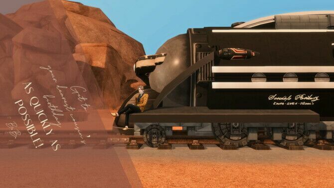 Black Bird Locomotive By Pinkcherub 4 sims 4 cc black bird locomotive by pinkcherub 4